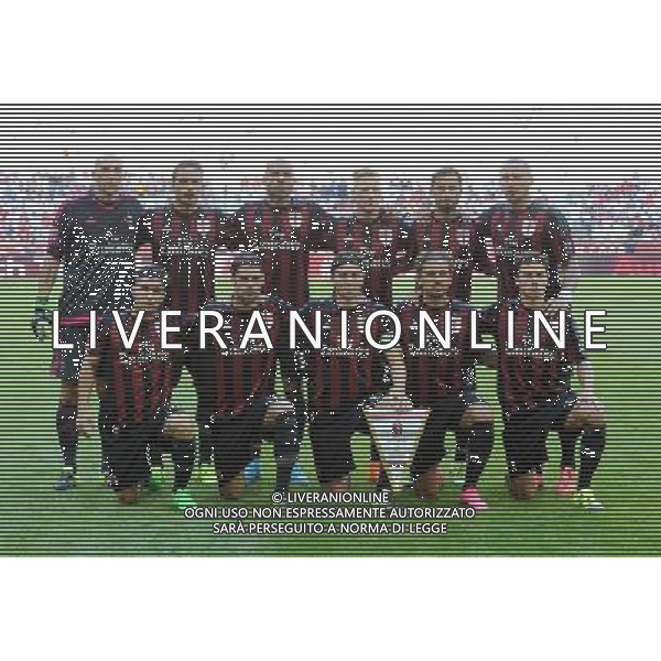 Audi Cup 2015 Monaco (Germania) - 05.08.2015 Tottenham-Milan Nella Foto:milan squadra formazione abbiati,matri,alex,abate,suso,mexes,jose\' mauri,poli,montolivo,cerci,calabria /Ph.Vitez-Ag. Aldo Liverani