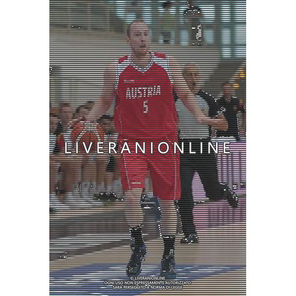 TRENTO 30-07-2015 TRENTINO CUP 2015 GERMANIA -AUSTRIA NELLA FOTO:(AUSTRIA)SCHREINER FOTO PAOLA GARBUIO/AG.ALDO LIVERANI