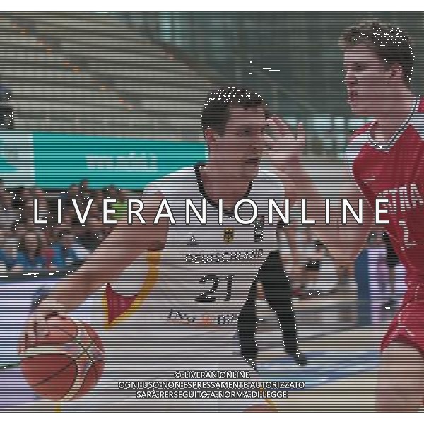 TRENTO 30-07-2015 TRENTINO CUP 2015 GERMANIA -AUSTRIA NELLA FOTO:(GERMANIA)ZIPSER FOTO PAOLA GARBUIO/AG.ALDO LIVERANI