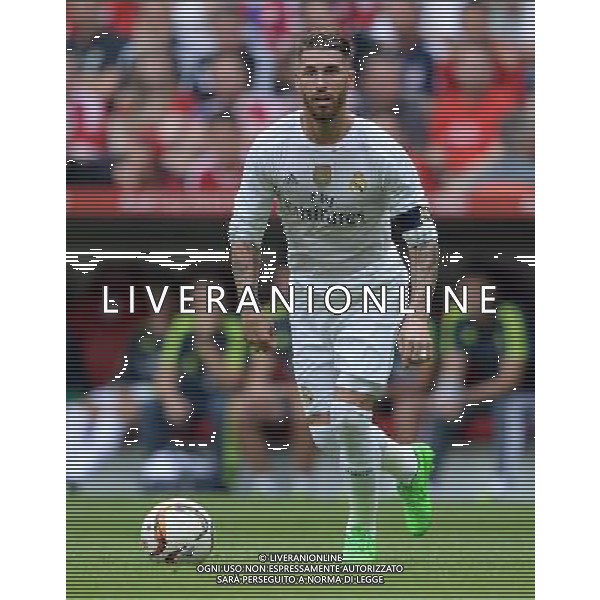 Audi Cup 2015 Monaco (Germania) - 04.08.2015 Tottenham-Real Madrid Nella Foto:Sergio Ramos /Ph.Vitez-Ag. Aldo Liverani
