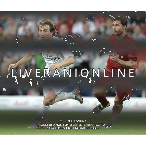 Audi Cup 2015 Monaco (Germania) - 05.08.2015 Bayern Monaco-Real Madrid Nella Foto:modric-xabi alonso /Ph.Vitez-Ag. Aldo Liverani
