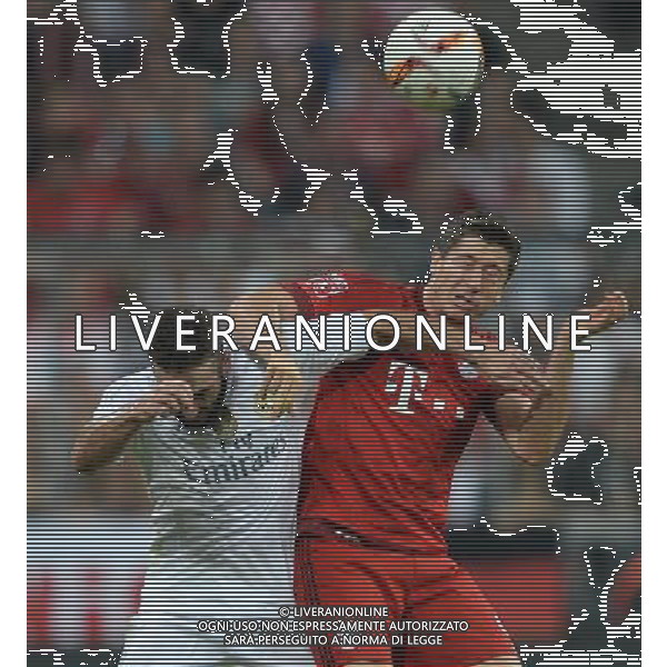 Audi Cup 2015 Monaco (Germania) - 05.08.2015 Bayern Monaco-Real Madrid Nella Foto:lewandowski-carvajal /Ph.Vitez-Ag. Aldo Liverani