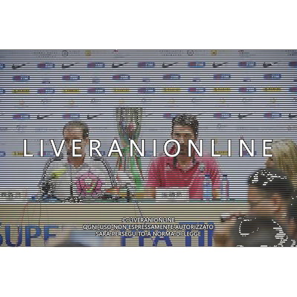 Shanghai 06-08-2015 Supercoppa Italiana 2015 - Juventus vs Lazio Conferenza stampa e Allenamento Juventus Nella foto: Allegri massimiliano con gianluigi buffon AG ALDO LIVERANI SAS