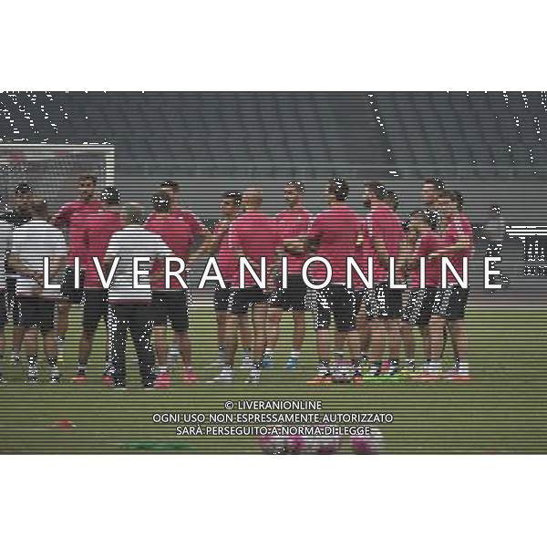 Shanghai 06-08-2015 Supercoppa Italiana 2015 - Juventus vs Lazio Conferenza stampa e Allenamento Juventus Nella foto: La squadra AG ALDO LIVERANI SAS