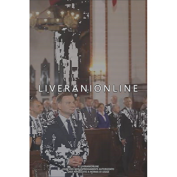 WARSZAWA 06.08.2015 INAUGURACJA PREZYDENTA ANDRZEJA DUDY KATEDRA SW JANA MSZA SW W INTENCJI OJCZYZNY N Z. ANDRZEJ AGATA DUDA FOT. ALEKSANDER MAJDANSKI / NEWSPIX --- Newspix.pl Warsaw, St. Stephen\'s Cathedral. Jan - Mass for the intention of the newly sworn president Andrzej Duda --- Newspix.pl /AGENZIA ALDO LIVERANI SAS - ITALY ONLY - EDITORIAL USE ONLY - Varsavia, Polonia - Cattedrale di Santo Stefano - Santa Messa per il giuramento del nuovo presidente Andrzej Duda *** Local Caption *** www.newspix.pl mail us: info@newspix.pl call us: 0048 022 23 22 222 --- Polish Picture Agency by Ringier Axel Springer Poland