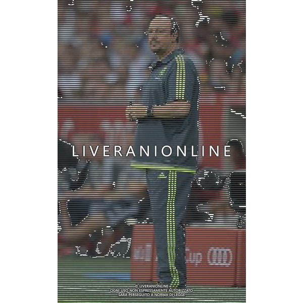 Audi Cup 2015 Monaco (Germania) - 05.08.2015 Bayern Monaco-Real Madrid Nella Foto:Benitez Rafael /Ph.Vitez-Ag. Aldo Liverani