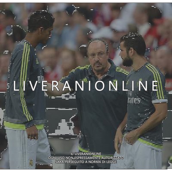 Audi Cup 2015 Monaco (Germania) - 05.08.2015 Bayern Monaco-Real Madrid Nella Foto:Benitez Rafael /Ph.Vitez-Ag. Aldo Liverani