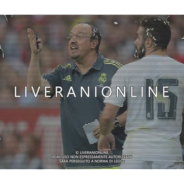 Audi Cup 2015 Monaco (Germania) - 05.08.2015 Bayern Monaco-Real Madrid Nella Foto:Benitez Rafael /Ph.Vitez-Ag. Aldo Liverani