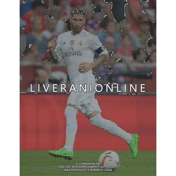 Audi Cup 2015 Monaco (Germania) - 05.08.2015 Bayern Monaco-Real Madrid Nella Foto:Sergio Ramos /Ph.Vitez-Ag. Aldo Liverani