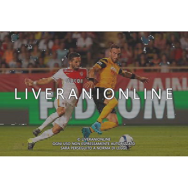 Joao MOUTINHO / Scott SUTTER - 04.08.2015 - Monaco / Young Boys Berne - 3eme Tour Retour Champions League Photo : Jean Christophe Magnenet / Icon Sport AG ALDO LIVERANI SAS ONLY ITALY