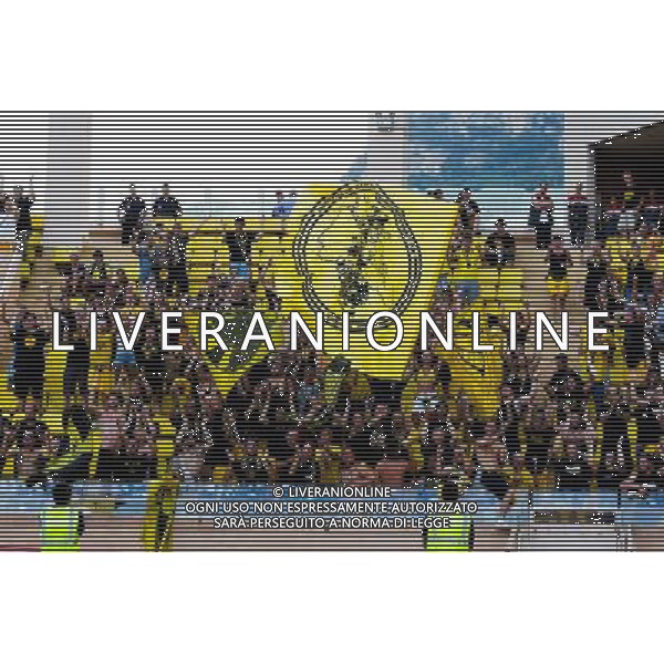 Supporters Young Boys Berne - 04.08.2015 - Monaco / Young Boys Berne - 3eme Tour Retour Champions League Photo : Jean Christophe Magnenet / Icon Sport AG ALDO LIVERANI SAS ONLY ITALY