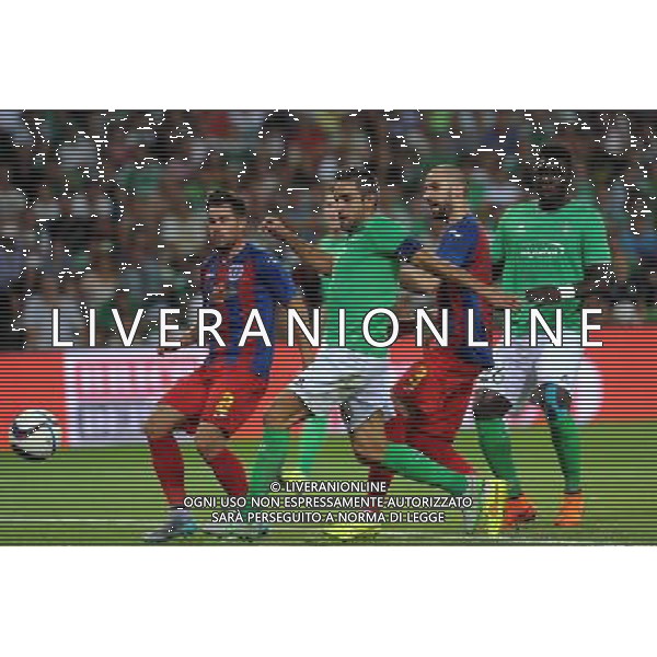 BUT DE Ivan GONZALES contre son camp - 06.08.2015 - Saint Etienne / ASA Targu Mures - Tour preliminaire de Europa League Photo : Jean Paul Thomas / Icon Sport *** Local Caption *** AG ALDO LIVERANI SAS ONLY ITALY *** Local Caption *** AG ALDO LIVERANI SAS ONLY ITALY
