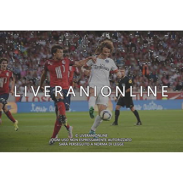 David LUIZ / renato CIVELLI - 07.08.2015 - Lille / PSG - 1ere journee Ligue 1 Photo : Nolwenn Le Gouic / Icon Sport AG ALDO LIVERANI SAS ONLY ITALY