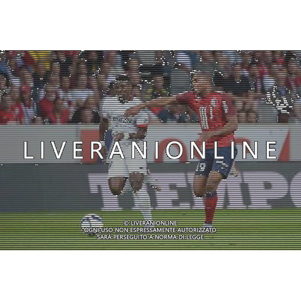 Serge AURIER / Djibril SIDIBE - 07.08.2015 - Lille / PSG - 1ere journee Ligue 1 Photo : Nolwenn Le Gouic / Icon Sport AG ALDO LIVERANI SAS ONLY ITALY