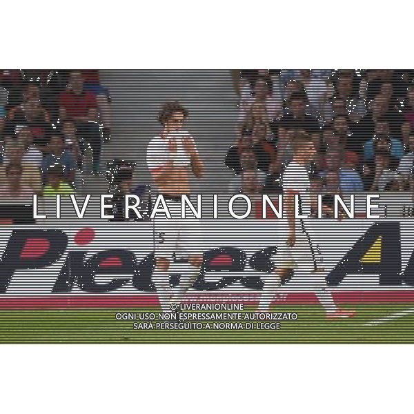expulsion Adrien RABIOT - 07.08.2015 - Lille / PSG - 1ere journee Ligue 1 Photo : Nolwenn Le Gouic / Icon Sport AG ALDO LIVERANI SAS ONLY ITALY