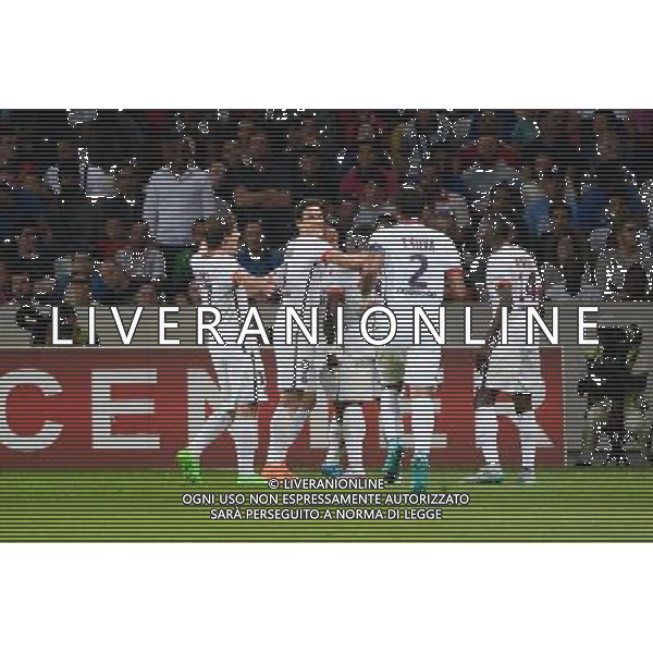 joie Edinson CAVANI - 07.08.2015 - Lille / PSG - 1ere journee Ligue 1 Photo : Nolwenn Le Gouic / Icon Sport AG ALDO LIVERANI SAS ONLY ITALY