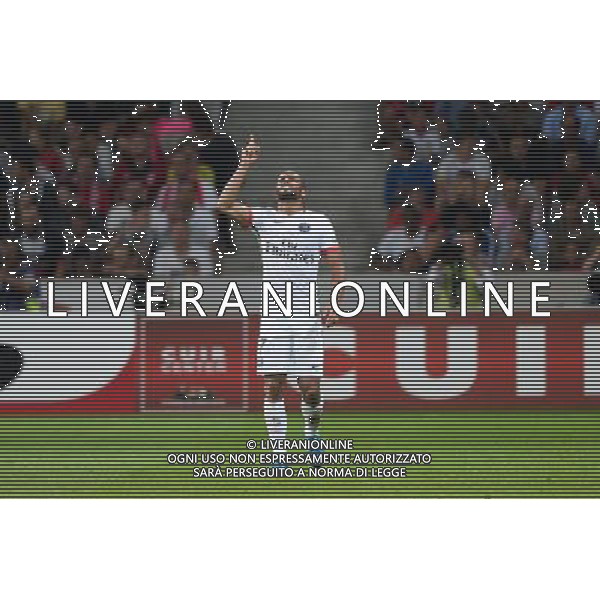joie LUCAS MOURA - 07.08.2015 - Lille / PSG - 1ere journee Ligue 1 Photo : Nolwenn Le Gouic / Icon Sport AG ALDO LIVERANI SAS ONLY ITALY