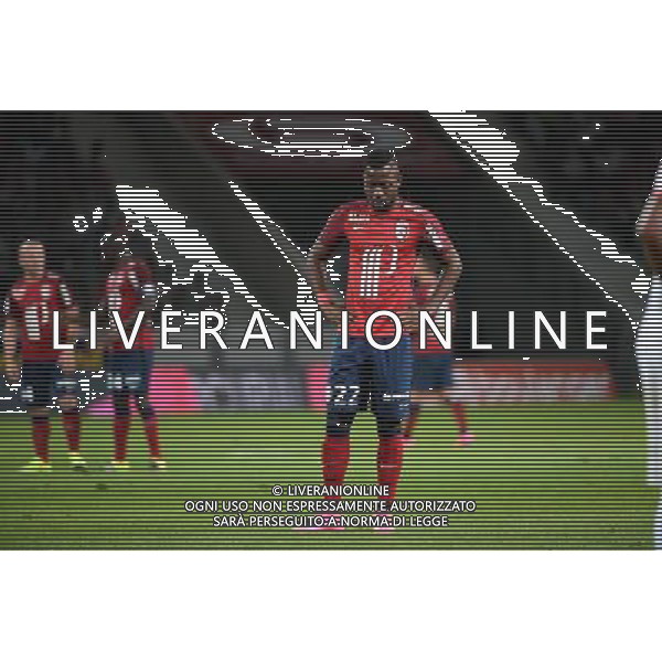 deception JUNIOR TALLO - 07.08.2015 - Lille / PSG - 1ere journee Ligue 1 Photo : Nolwenn Le Gouic / Icon Sport AG ALDO LIVERANI SAS ONLY ITALY