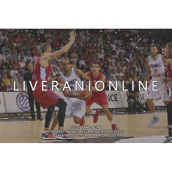 Tony PARKER - 07.08.2015 - France / Serbie - Match amical Photo : Fred Marvaux / Icon Sport AG ALDO LIVERANI SAS ONLY ITALY