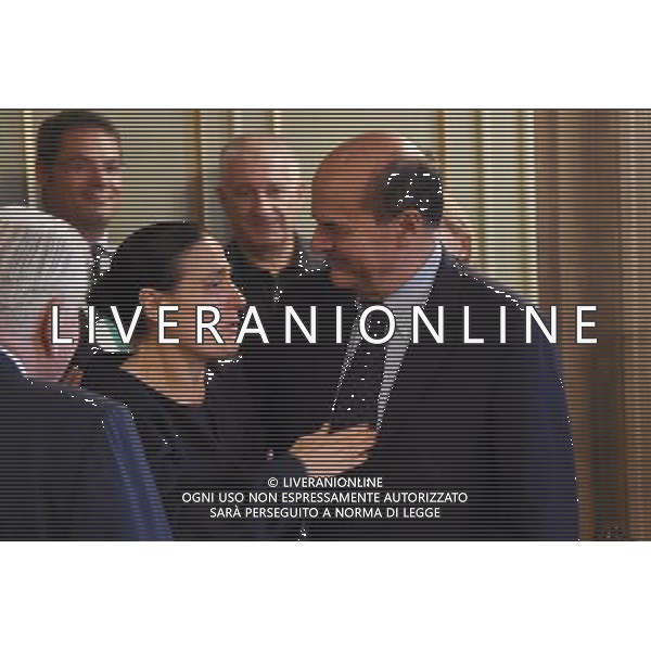 Camera ardente di Renato Zangheri a Bologna 08 agosto 2015 nella foto La moglie Claudia con Pier Luigi Bersani ©OptimaFoto/AGENZIA ALDO LIVERANI SAS