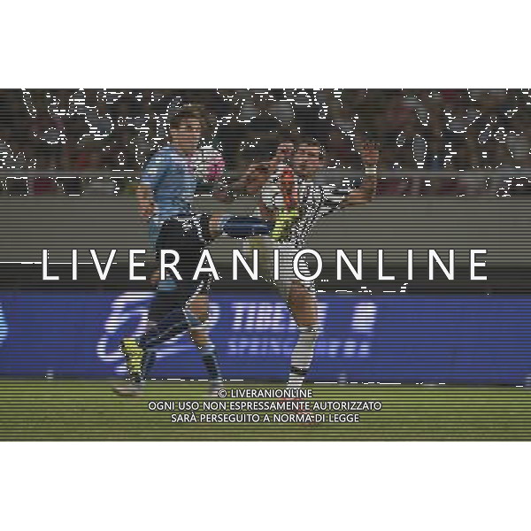 Juventus - Lazio Supercoppa Italiana 2015 - Shanghai Cina 08 agosto 2015 Nella foto: Lucas Biglia e Sturaro ©Tardito/AGENZIA ALDO LIVERANI SAS