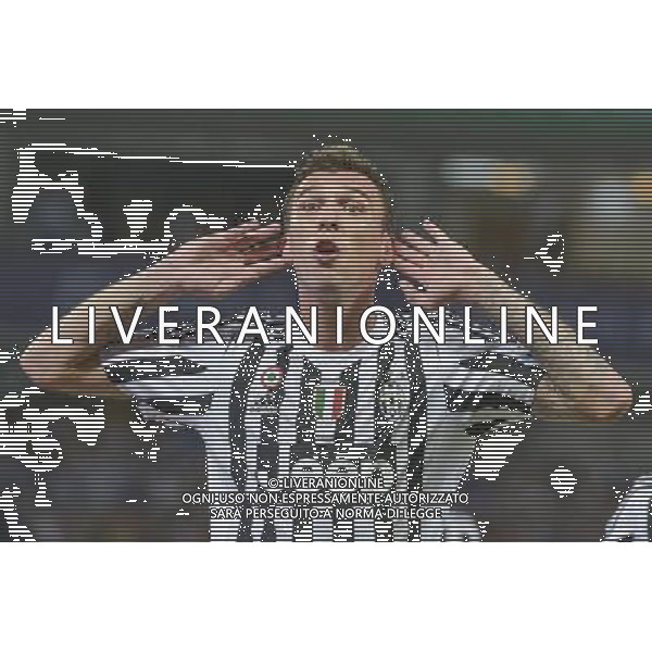 Juventus - Lazio Supercoppa Italiana 2015 - Shanghai Cina 08 agosto 2015 Nella foto: esultanza dopo il gol di Mandzukic ©Tardito/AGENZIA ALDO LIVERANI SAS