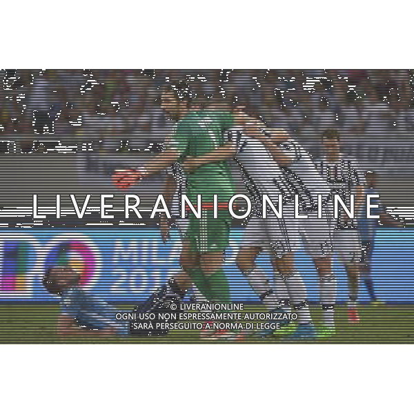 Juventus - Lazio Supercoppa Italiana 2015 - Shanghai Cina 08 agosto 2015 Nella foto: esultanza Juve a fine gara ©Tardito/AGENZIA ALDO LIVERANI SAS