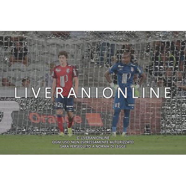 Benjamin PAVARD / Vincent ENYEAMA - 07.08.2015 - Lille / PSG - 1ere journee Ligue 1 Photo : Nolwenn Le Gouic / Icon Sport AG ALDO LIVERANI SAS ONLY ITALY