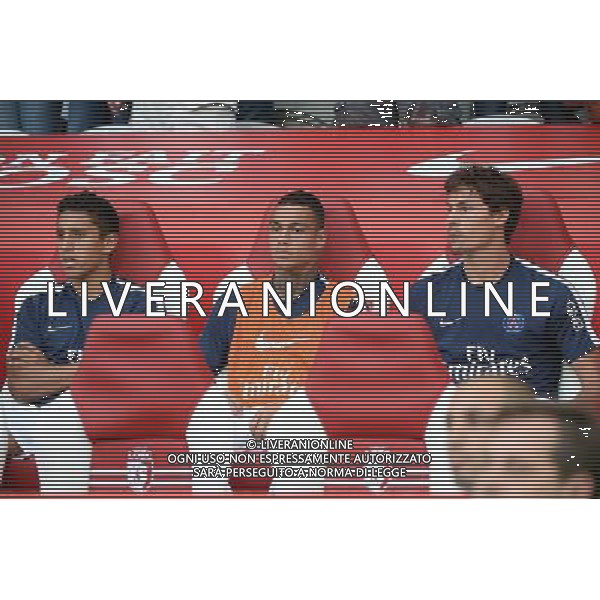 MARQUINHOS / Gregory VAN DER WIEL / Benjamin STAMBOULI - 07.08.2015 - Lille / PSG - 1ere journee Ligue 1 Photo : Nolwenn Le Gouic / Icon Sport AG ALDO LIVERANI SAS ONLY ITALY