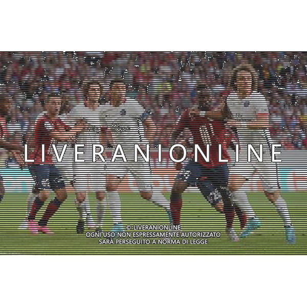 Thiago SILVA / David LUIZ / Ibrahim AMADOU - 07.08.2015 - Lille / PSG - 1ere journee Ligue 1 Photo : Nolwenn Le Gouic / Icon Sport AG ALDO LIVERANI SAS ONLY ITALY