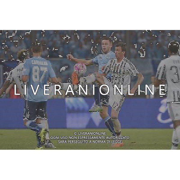Juventus - Lazio Supercoppa Italiana 2015 - Shanghai Cina 08 agosto 2015 Nella foto: Mario Mandzukic, Paul Pogba ©Tardito/AGENZIA ALDO LIVERANI SAS