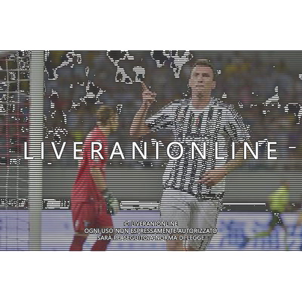 Juventus - Lazio Supercoppa Italiana 2015 - Shanghai Cina 08 agosto 2015 Nella foto: esultanza dopo il gol di Mario Mandzukic ©Tardito/AGENZIA ALDO LIVERANI SAS