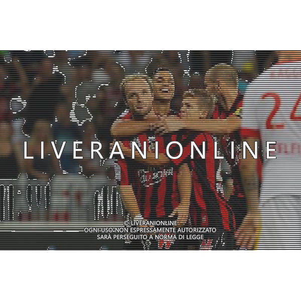 Joie NICE - Valere GERMAIN - 08.08.2015 - Nice / Monaco - 1er journee de Ligue 1 Photo : Jean Christophe Magnenet / Icon Sport AG ALDO LIVERANI SAS ONLY ITALY