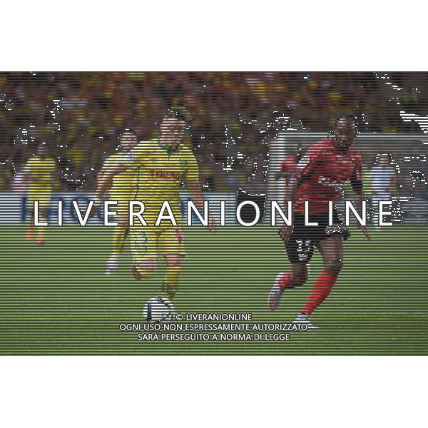 ADRYAN / Jeremy SORBON - 08.08.2015 - Nantes / Guingamp - 1ere journee Ligue 1 Photo : Nolwenn Le Gouic / Icon Sport AG ALDO LIVERANI SAS ONLY ITALY