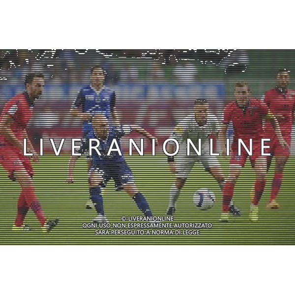 Benjamin Nivet / David Ducourtioux - 08.08.2015 - Troyes / Gazelec Ajaccio - 1ere journee de Ligue 1 Photo : Andre Ferreira / Icon Sport /AGENZIA ALDO LIVERANI SAS - ITALY ONLY - EDITORIAL USE ONLY -
