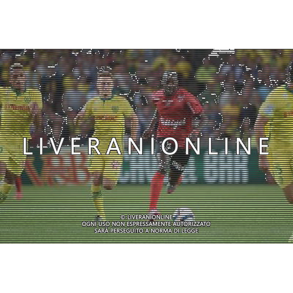 Younousse SANKHARE / Valentin RONGIER - 08.08.2015 - Nantes / Guingamp - 1ere journee Ligue 1 Photo : Nolwenn Le Gouic / Icon Sport /AGENZIA ALDO LIVERANI SAS - ITALY ONLY - EDITORIAL USE ONLY -
