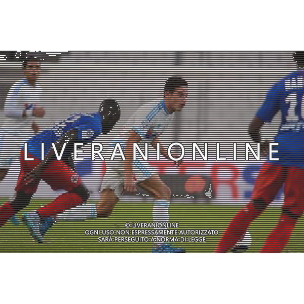 Florian THAUVIN - 08.08.2015 - Marseille / Caen - 1er journee de Ligue 1 Photo : Gaston Petrelli / Icon Sport /AGENZIA ALDO LIVERANI SAS - ITALY ONLY - EDITORIAL USE ONLY -