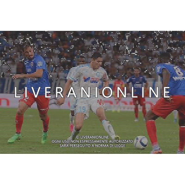 Abdelaziz Barrada - 08.08.2015 - Marseille / Caen - 1er journee de Ligue 1 Photo : Gaston Petrelli / Icon Sport /AGENZIA ALDO LIVERANI SAS - ITALY ONLY - EDITORIAL USE ONLY -