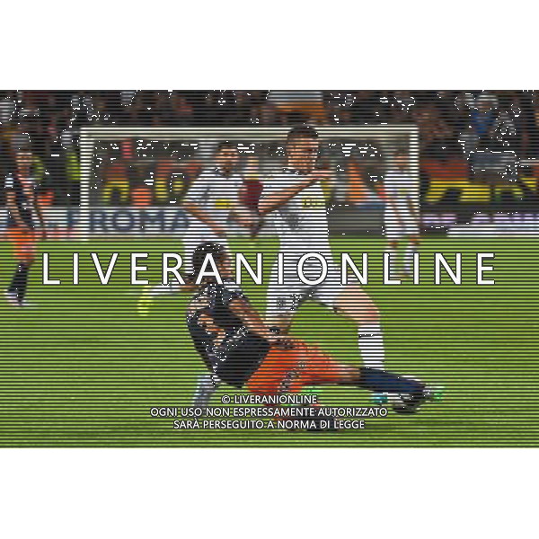 Pierrick Capelle / Daniel Congre - 08.08.2015 - Montpellier / Angers - 1er journee de Ligue 1 Photo : Alexandre Dimou / Icon Sport /AGENZIA ALDO LIVERANI SAS - ITALY ONLY - EDITORIAL USE ONLY -