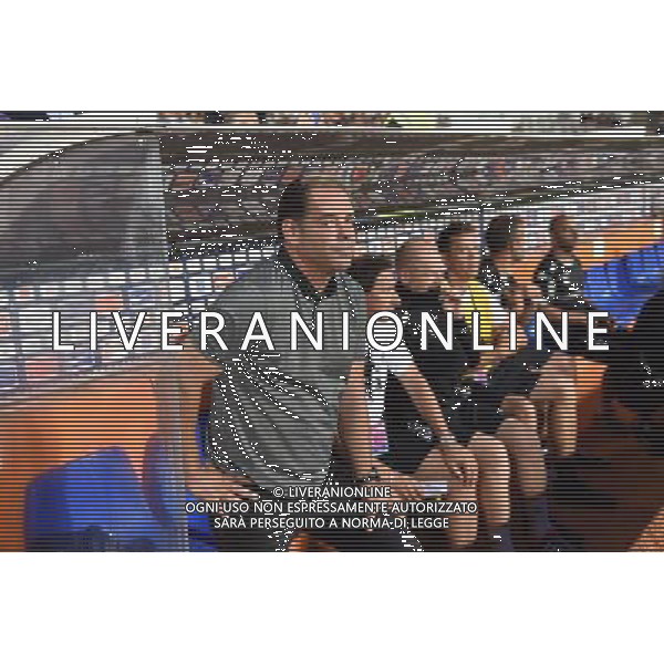 Stephane Moulin - 08.08.2015 - Montpellier / Angers - 1er journee de Ligue 1 Photo : Alexandre Dimou / Icon Sport /AGENZIA ALDO LIVERANI SAS - ITALY ONLY - EDITORIAL USE ONLY -