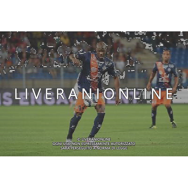 Bryan Dabo - 08.08.2015 - Montpellier / Angers - 1er journee de Ligue 1 Photo : Alexandre Dimou / Icon Sport /AGENZIA ALDO LIVERANI SAS - ITALY ONLY - EDITORIAL USE ONLY -