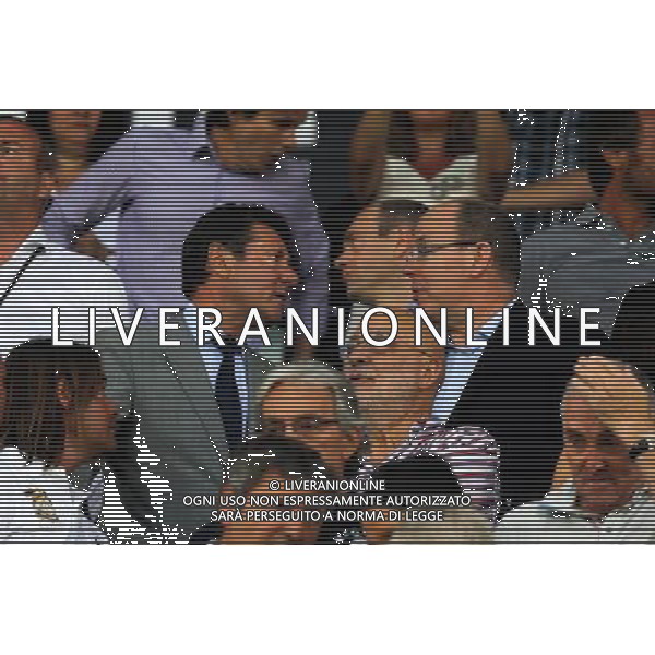 Christian ESTROSI / Prince Albert - 08.08.2015 - Nice / Monaco - 1er journee de Ligue 1 Photo : Jean Christophe Magnenet / Icon Sport /AGENZIA ALDO LIVERANI SAS - ITALY ONLY - EDITORIAL USE ONLY -