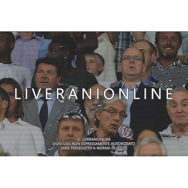 Christian ESTROSI / Prince Albert - 08.08.2015 - Nice / Monaco - 1er journee de Ligue 1 Photo : Jean Christophe Magnenet / Icon Sport /AGENZIA ALDO LIVERANI SAS - ITALY ONLY - EDITORIAL USE ONLY -