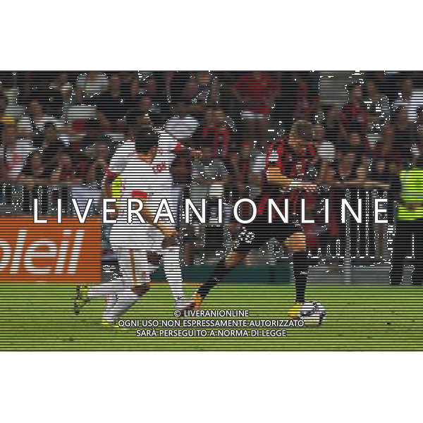 Maxime LE MARCHAND - 08.08.2015 - Nice / Monaco - 1er journee de Ligue 1 Photo : Jean Christophe Magnenet / Icon Sport /AGENZIA ALDO LIVERANI SAS - ITALY ONLY - EDITORIAL USE ONLY -