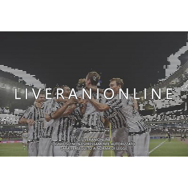 Shanghai 08-08-2015 Supercoppa Italiana 2015 - Juventus vs Lazio Nella foto: mario Mandzukic esulta FOTO FEDERICO TARDITO-AG ALDO LIVERANI SAS