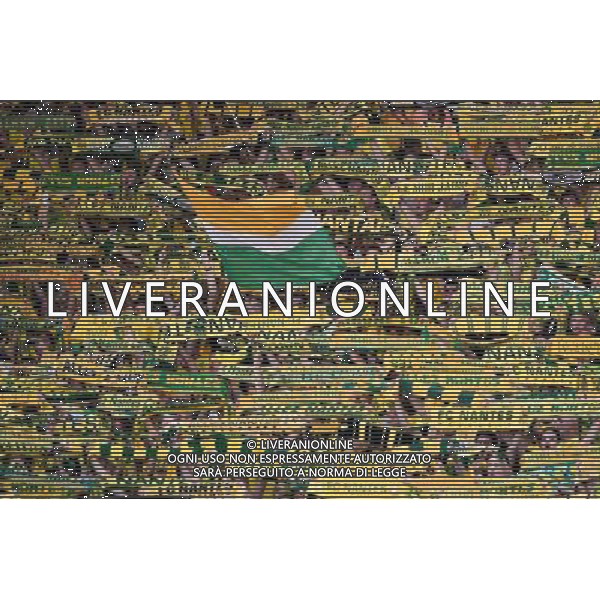 supporters Nantes - 08.08.2015 - Nantes / Guingamp - 1ere journee Ligue 1 Photo : Nolwenn Le Gouic / Icon Sport /AGENZIA ALDO LIVERANI SAS - ITALY ONLY - EDITORIAL USE ONLY -