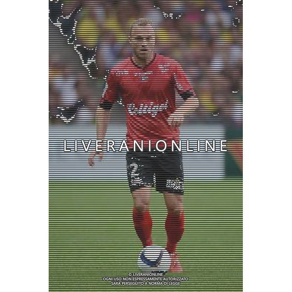 Lars JACOBSEN - 08.08.2015 - Nantes / Guingamp - 1ere journee Ligue 1 Photo : Nolwenn Le Gouic / Icon Sport /AGENZIA ALDO LIVERANI SAS - ITALY ONLY - EDITORIAL USE ONLY -