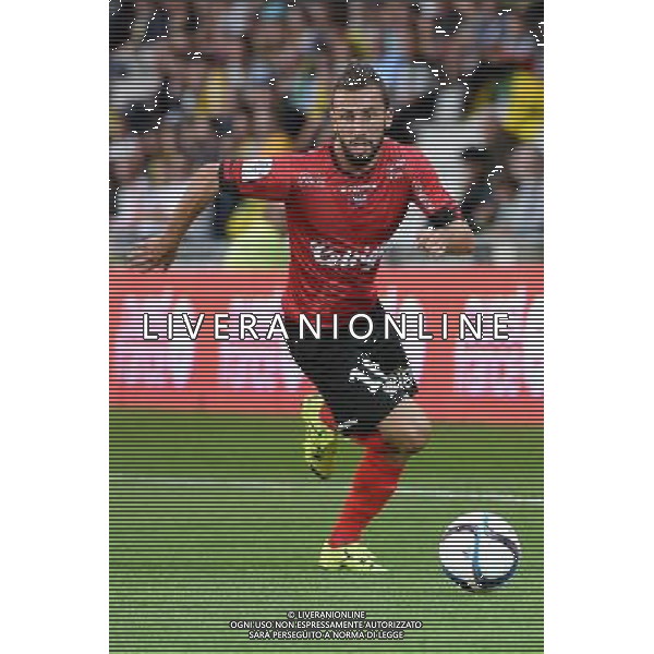 Nicolas BENEZET - 08.08.2015 - Nantes / Guingamp - 1ere journee Ligue 1 Photo : Nolwenn Le Gouic / Icon Sport /AGENZIA ALDO LIVERANI SAS - ITALY ONLY - EDITORIAL USE ONLY -
