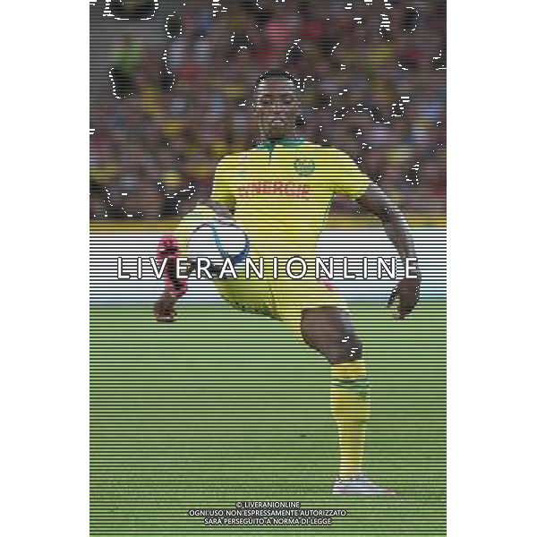 Birama TOURE - 08.08.2015 - Nantes / Guingamp - 1ere journee Ligue 1 Photo : Nolwenn Le Gouic / Icon Sport /AGENZIA ALDO LIVERANI SAS - ITALY ONLY - EDITORIAL USE ONLY -