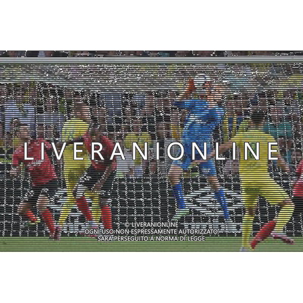 Jonas LOSSL - 08.08.2015 - Nantes / Guingamp - 1ere journee Ligue 1 Photo : Nolwenn Le Gouic / Icon Sport /AGENZIA ALDO LIVERANI SAS - ITALY ONLY - EDITORIAL USE ONLY -